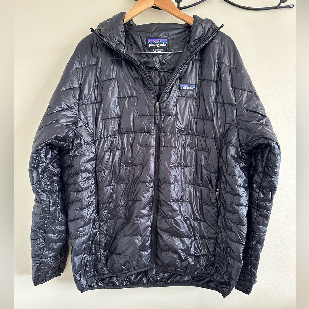 SOLD Patagonia Black Quilted Jacket